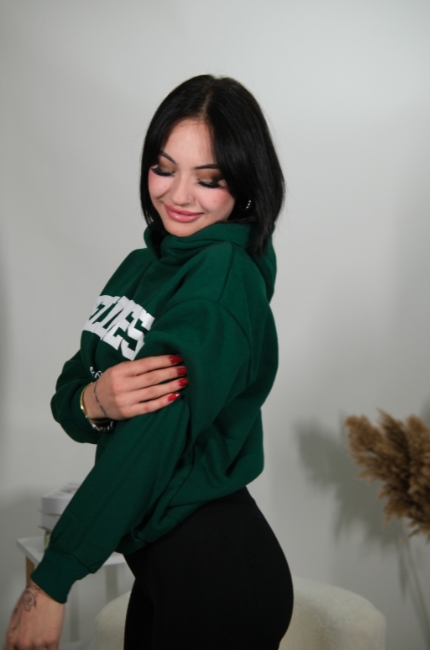 Yeşil%20Wellness%20Kapüşonlu%20Sweatshirt